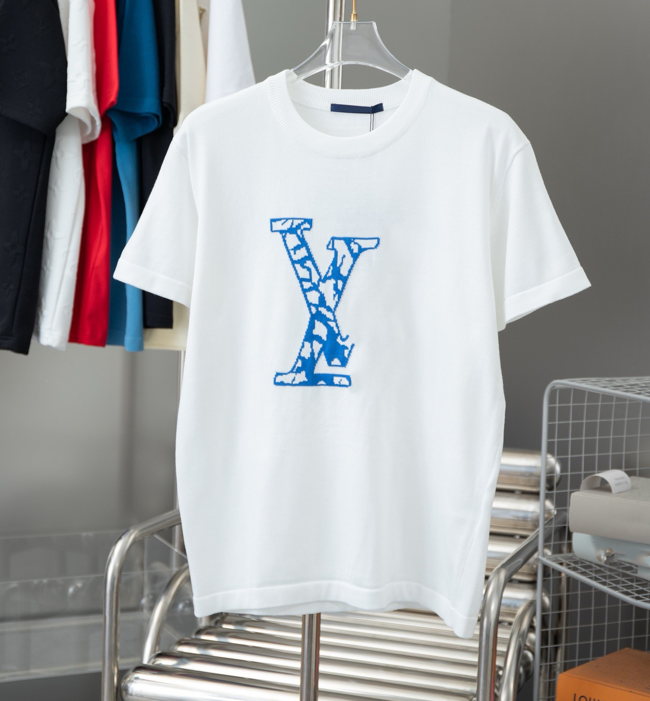 Men's Plus Tees & Polos Round neck embroidered and printed polar style summer wear with street pure cotton M set shorts tshirt set 2d44y