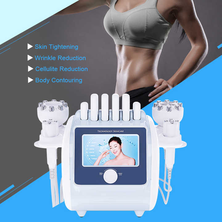 Skin Rejuvenation RF Cavitation Ultrasonic Body Shaping Massager Fat Burner Lose Weight Abdominal Exercise Machine