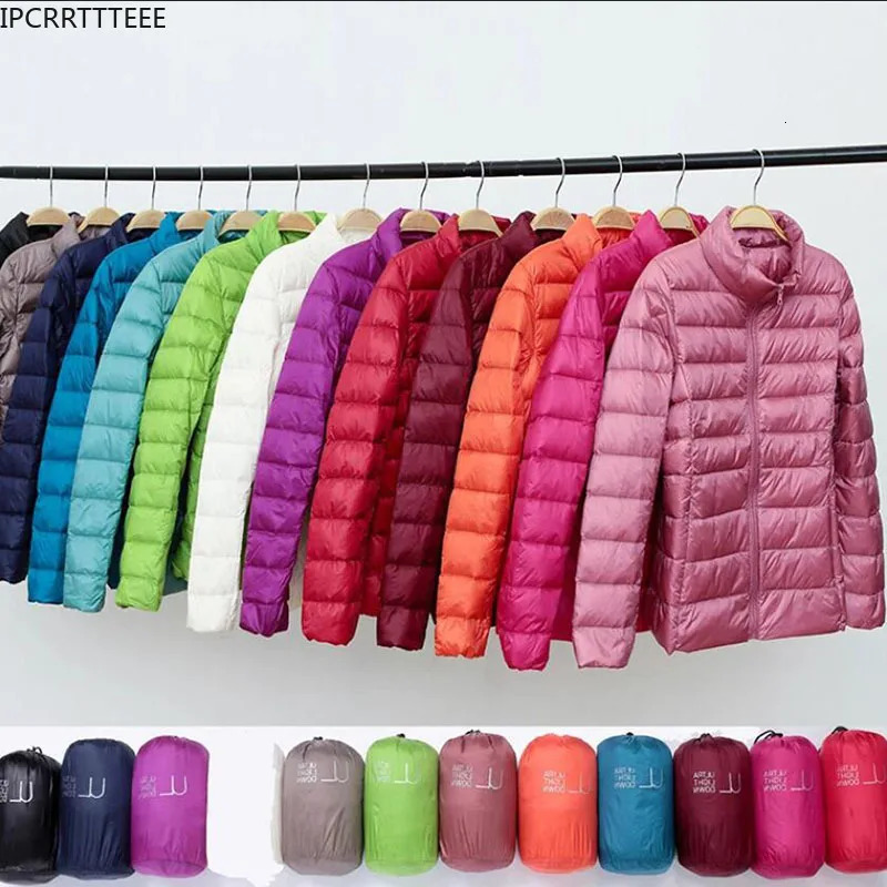 Women's Down Parkas Plue Size Duck Down Jacket Women Ultra Light Down Jacket Feather Jacket Plus Women Overcoat Windbreaker Coats 231219