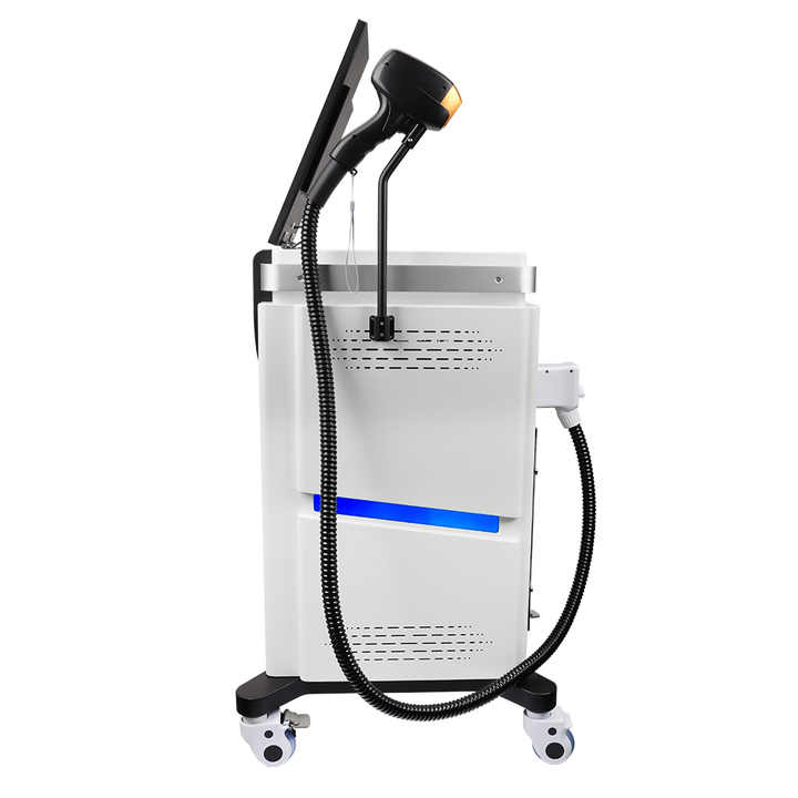 Newest fast painless air cooling permanent lazer hair removal 3 wavelength 755nm 808 nm 1064nm diode laser hair removal machine