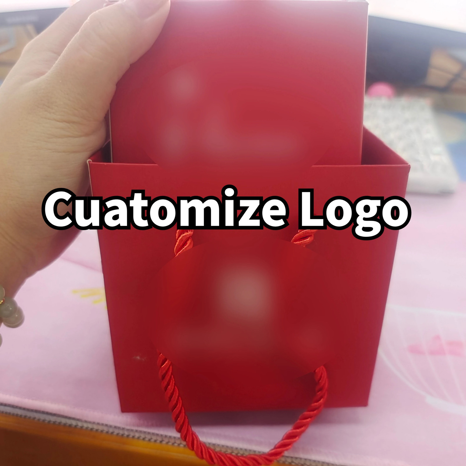 Jewelry Boxes ETERNAL ROSE Box- Package Customized Corporate Personalized Gift Customization Support Drop Valentine's Day Gift 231219
