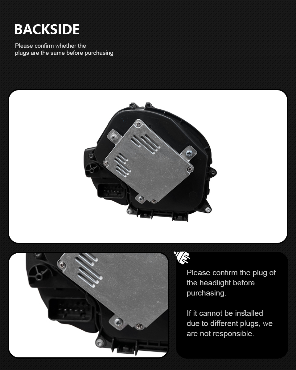 Car LED Headlight For Porsche 997.1 997.2 2005-2012 911 Front Lamp LED Signal Light Head Lights Assembly