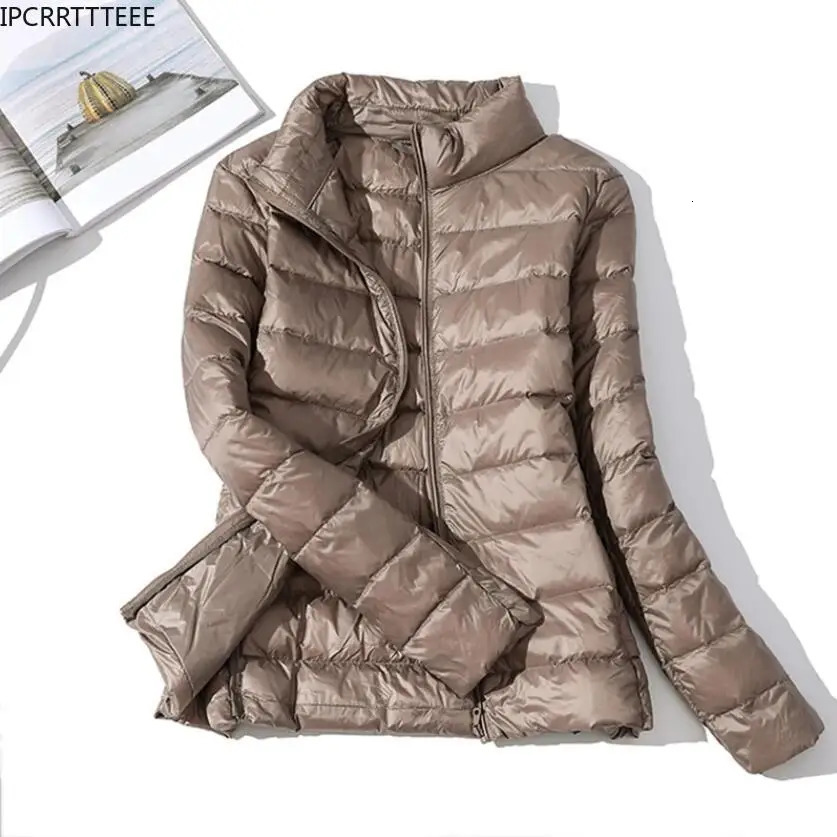 Women's Down Parkas Plue Size Duck Down Jacket Women Ultra Light Down Jacket Feather Jacket Plus Women Overcoat Windbreaker Coats 231219