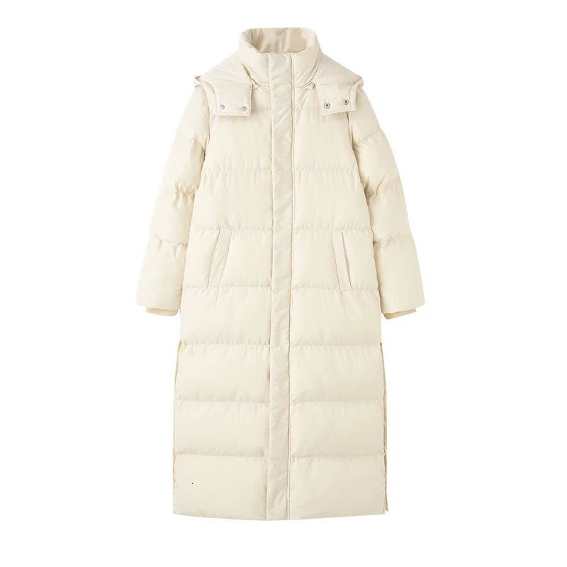 Women's Down Parkas Parka Coat Extra Maxi Long Winter Jacket Women Hooded Big Size Female Lady Windbreaker Overcoat Outwear Clothing Quilted 2312