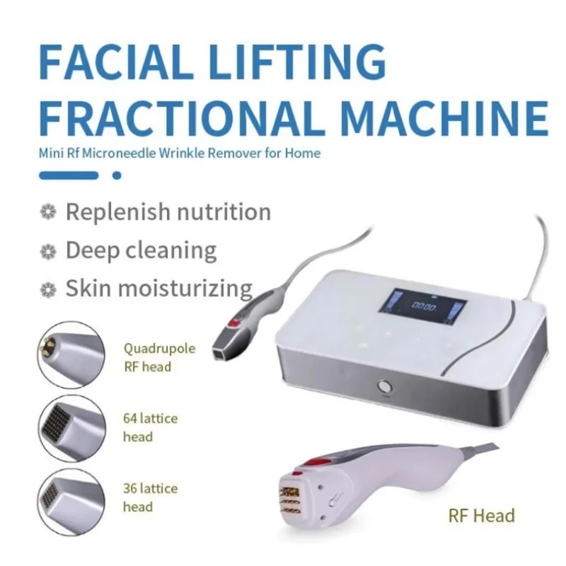 Mini Rf Fractional Beauty Machine Micro-needling Skin Care Rejuveantional Radio Frequency Device for Home Use Dot Matrix RF Face Lifting Skin Tighteni