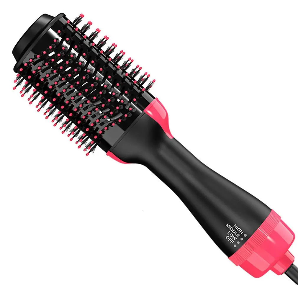 Hair Styling Brush 1000W Curlers Straightener Dryer 3 In 1 Professional Low Noise Comb 231220