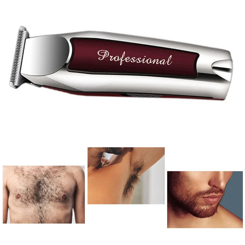 Hair Trimmer Rechargeable cordless hair trimmer for men grooming professional electric clipper beard cutting machine edge outline 231219