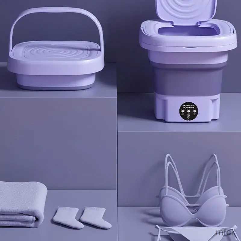 Mini Washing Machines Mini Portable Washing Machine Underwear Socks and Pants Foldable Washing Machine Washing Bucket