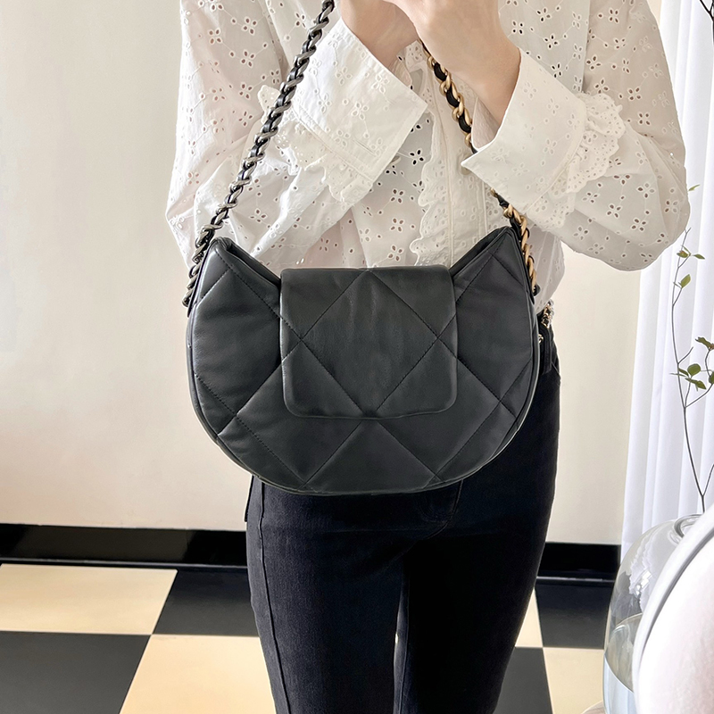 10A Top quality hobo bag designer bag 23cm genuine leather shoulder bag lady chain bag With box C568