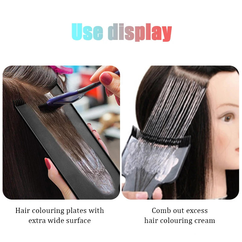 Hair Brushes Barber Coloring Board Salon Professional Picking and Dyeing Highlight Baked Oil Hairdressing Styling Accessories Comb 231219
