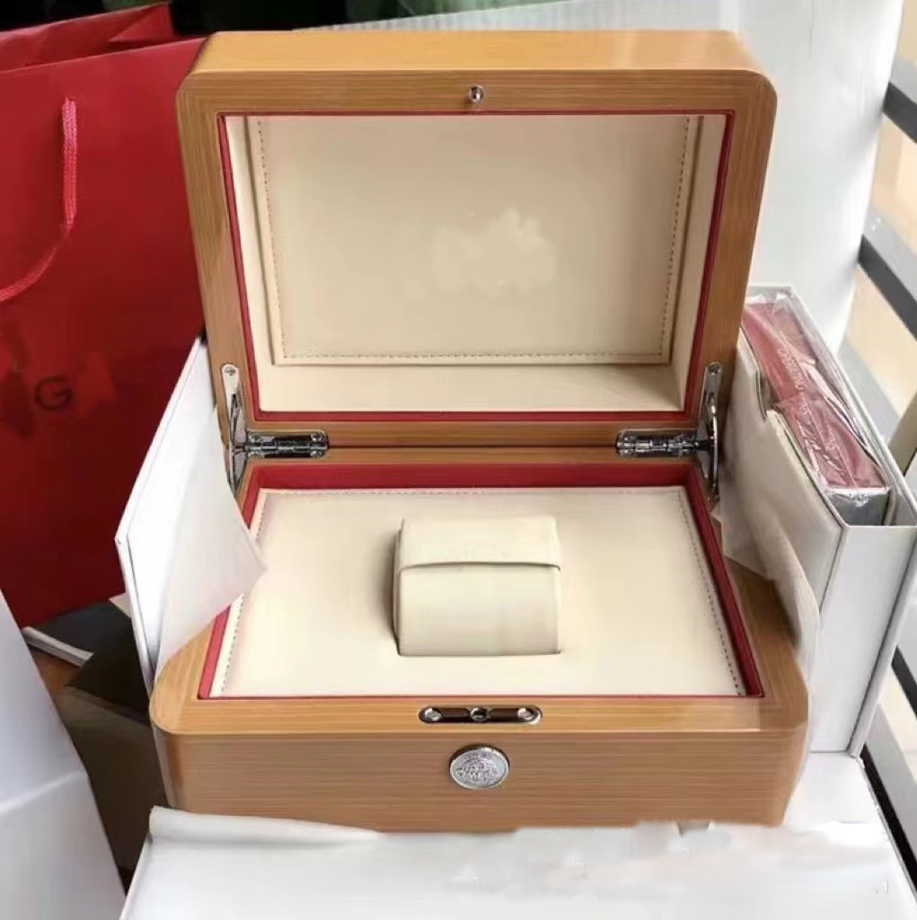 Designer Watch Boxes Solid Wood Watch Box Top Quality Packaging Storage Display Cases Original Counter Labor And Certificate