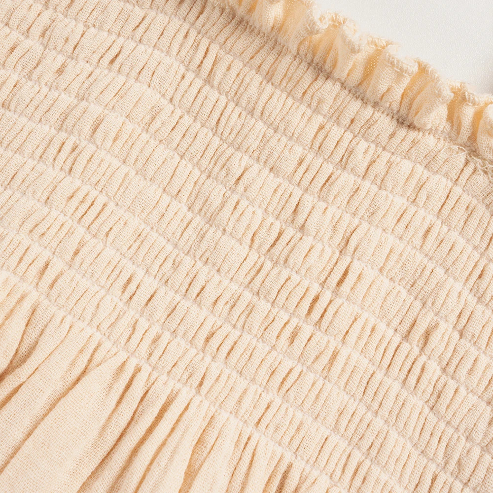 Clothing Sets Baby Girl Muslin Cotton Sets Clothing for Girls Kids born Item Summer Solid Color Sleveless Short Wide Leg Pants Camisole 231219