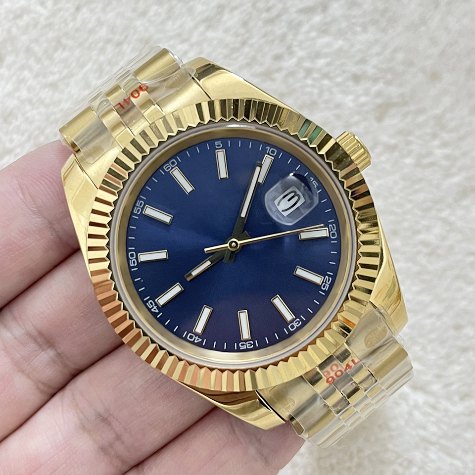 Mens Automatic Mechanical movement Watches 36/41MM Full Stainless steel Luminous Waterproof gold 28/31MM Women Watch Couples Style Classic Wristwatches