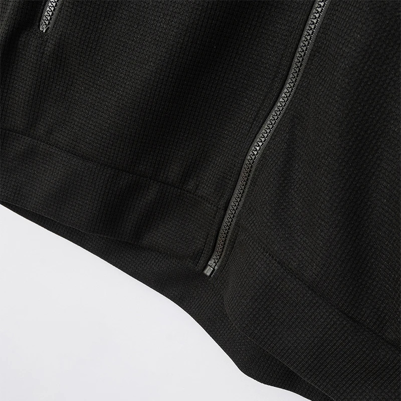 Lapel Slim Fitting Male coat Waffle zipper pocket Long Sleeved Sportswear man Cardigan jacket set Pants elegant Men s clothing 231220