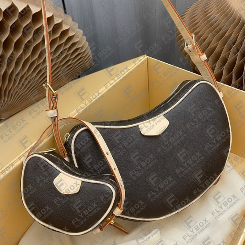 M46828 Croissant MM Bag Handbag Tote Woman Fashion Luxury Designer Shoulder Bags Crossbody Messenger Bags TOP Quality Purse Pouch Fast Delivery