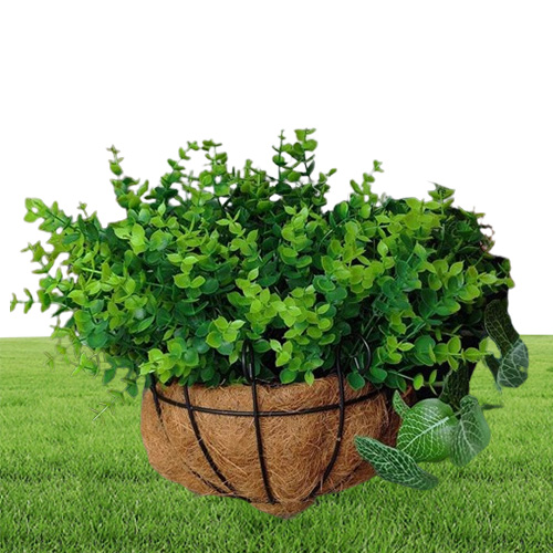 Artificial Plants Flowers Faux Boxwood Shrubs Wedding Office and Farmhouse Indoor Outdoor Decor1560372