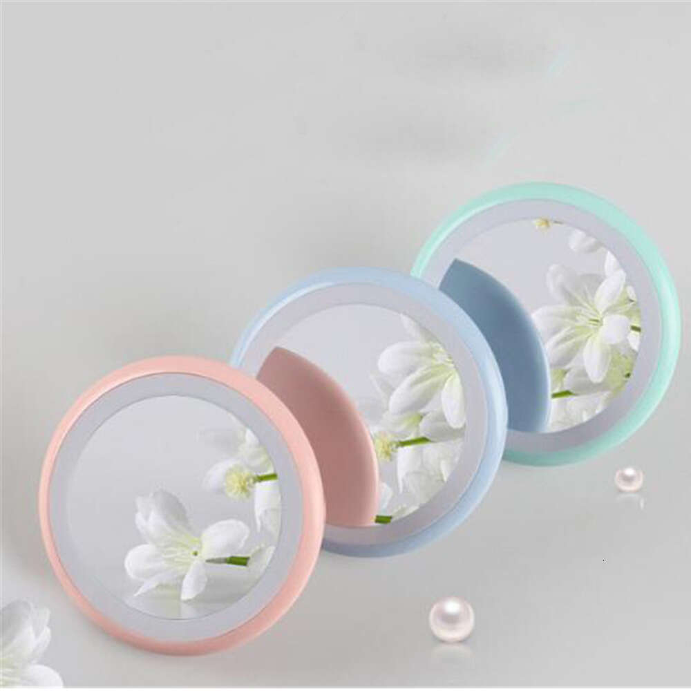 Folding Cosmetic Mirror LED USB Charging Makeup Mirror With Lights Makeup Tools Mirror LED Lamp Espejo Cosmetico Plegable LED Cosmetische Spiegel Kosm