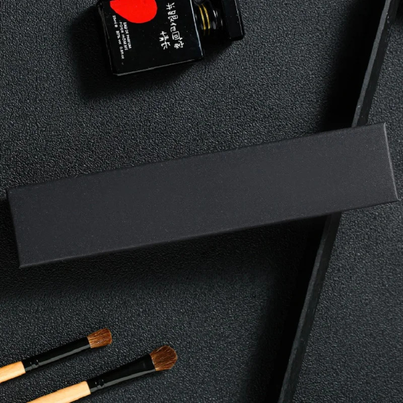 Jewelry Boxes 30pcs Black Kraft Jewelry Gift Box Cardboard Travel Ring Necklace Earring Packaging Organizer Boxes Case With Sponge Inside 231219