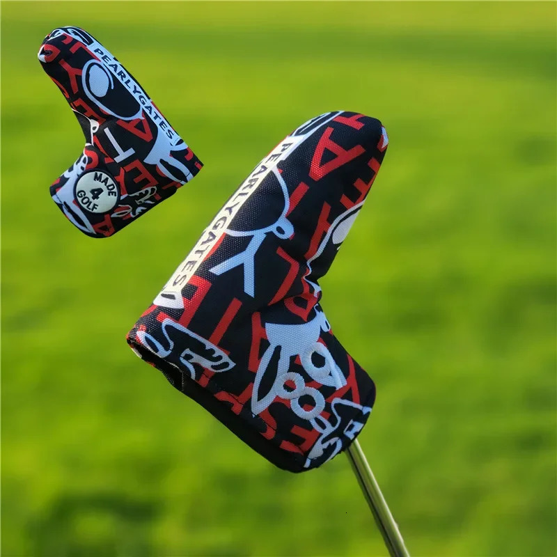 Other Golf Products Many Styles Magnetic Putter Cover Club Head Covers for Leather Blade Headcover 231219