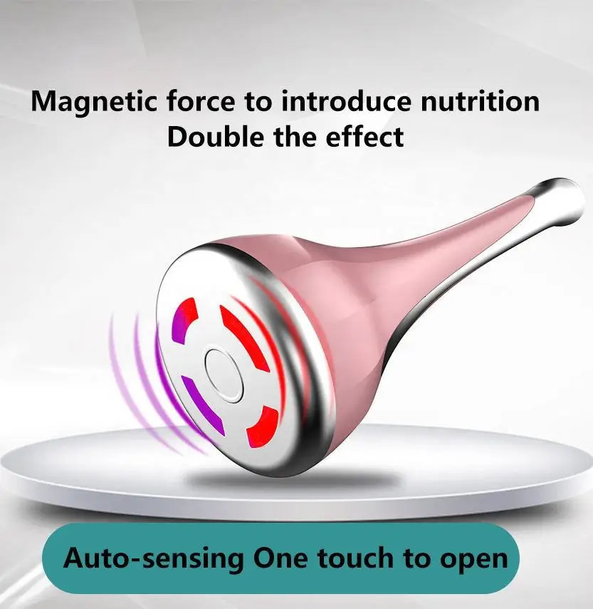 Eye Massager 3 In1 Ultrasonic Ion Microcurrent Introduce Woman Lifting And Firming Vibration Beauty Face Skin Care 231219