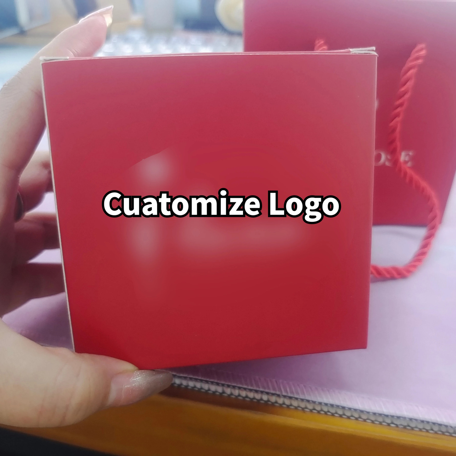 Jewelry Boxes ETERNAL ROSE Box- Package Customized Corporate Personalized Gift Customization Support Drop Valentine's Day Gift 231219