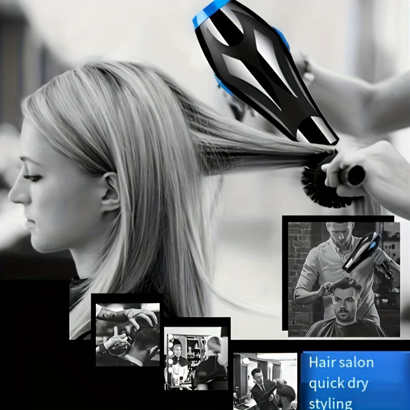 Professional Hair Dryer Set Blow DC Motor Fast Drying with 2 Speed 3 Heat Diffuser Nozzle Concentration Comb For Home 231220