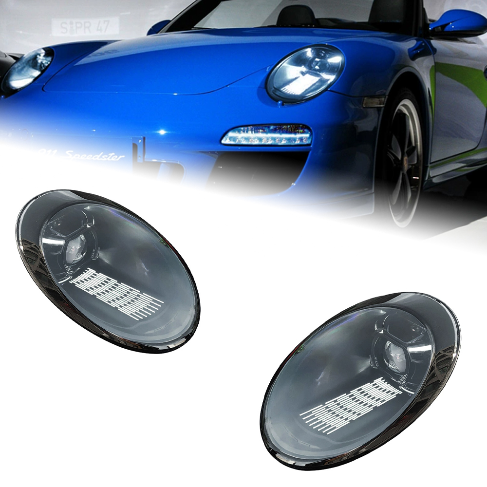 Car LED Headlight For Porsche 997.1 997.2 2005-2012 911 Front Lamp LED Signal Light Head Lights Assembly