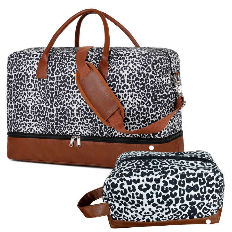 Duffel Bag Traveling Bags Multi-functional Two piece Set Outdoor Gym Dry and Wet Separation Fitness Training Large Capacity Dazzling Colorful