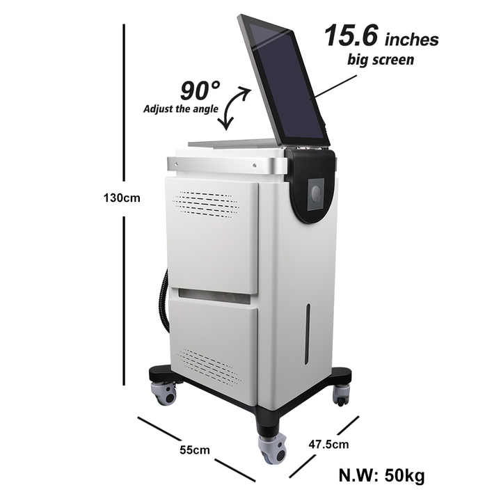 Newest fast painless air cooling permanent lazer hair removal 3 wavelength 755nm 808 nm 1064nm diode laser hair removal machine