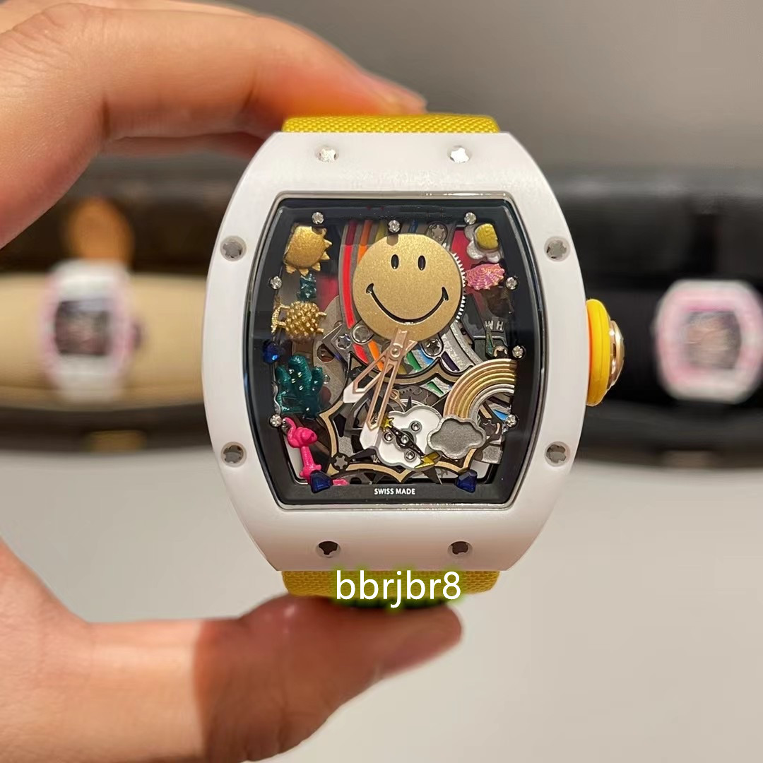 RM88 watch features a fully automatic movement mechanical sapphire glass mirror ceramic case