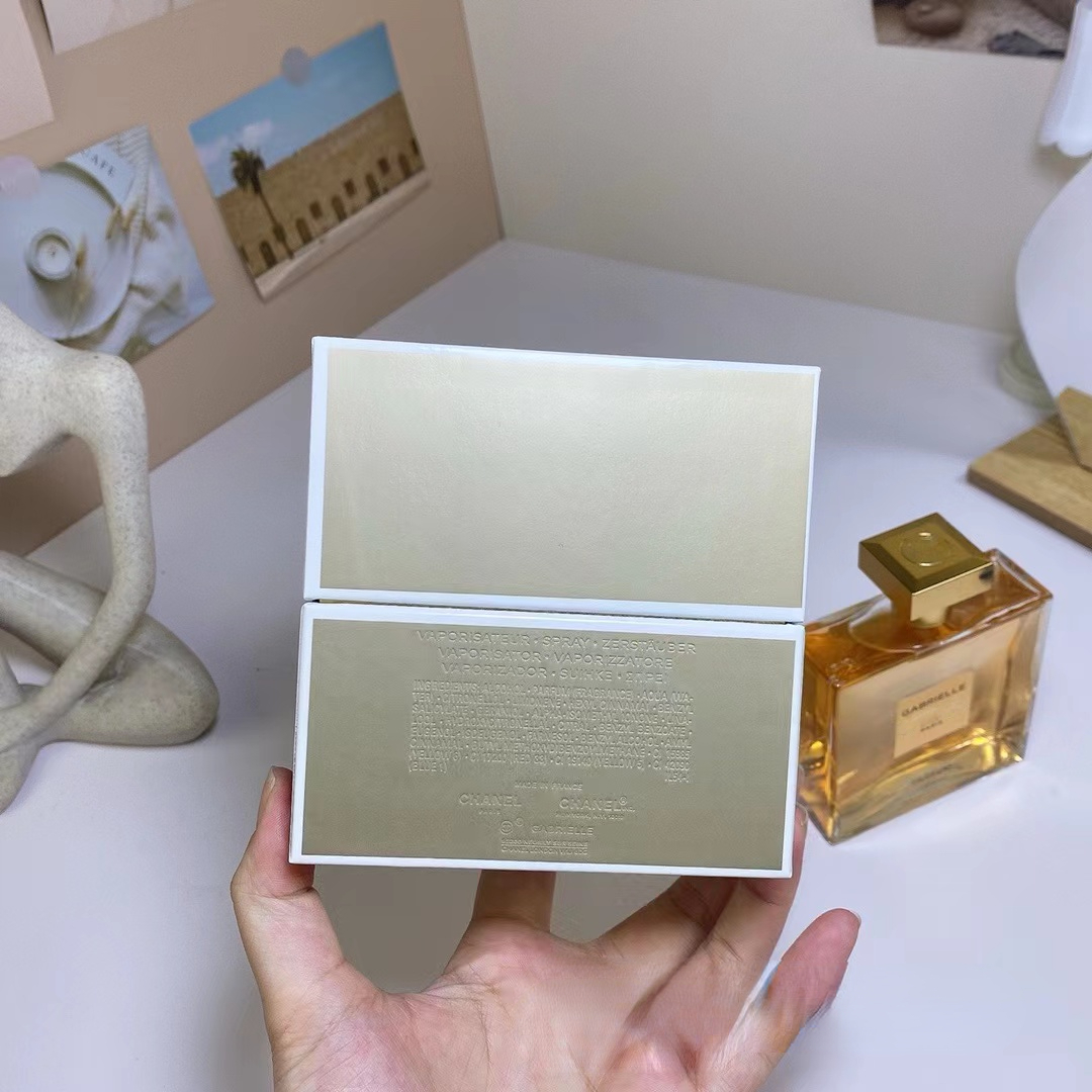 Popular Female Designer Wooden Box Essence Gabriel Glass Spray Wood Oriental Durable Natural Deodorant ML Perfume