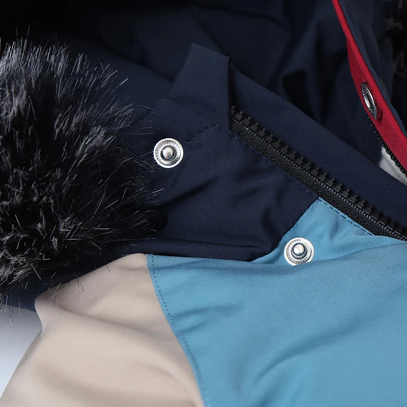 IYEAL Winter Cotton Coat Childrens Jacket For Baby Boys Clothes Warm Kids Jumpsuit Waterproof Ski Suit Thicken Snow Wear 231220