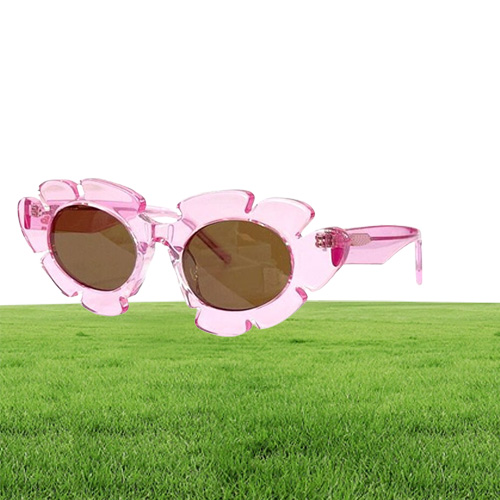 New fashion design sunglasses 40088U special flower shape frame trendy full of personality style outdoor uv400 protection eyewear