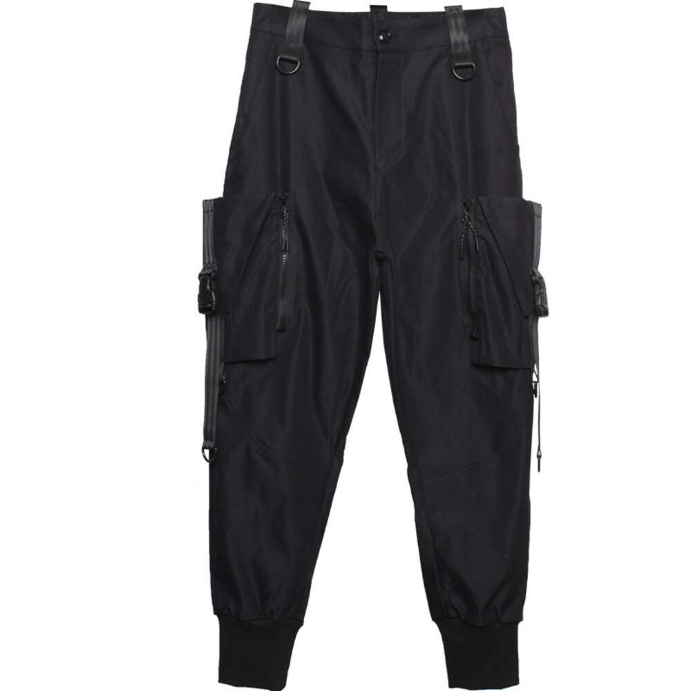 Functional Overalls Male Nine Points of the Foot Trousers Pocket Feet Haroun Pants