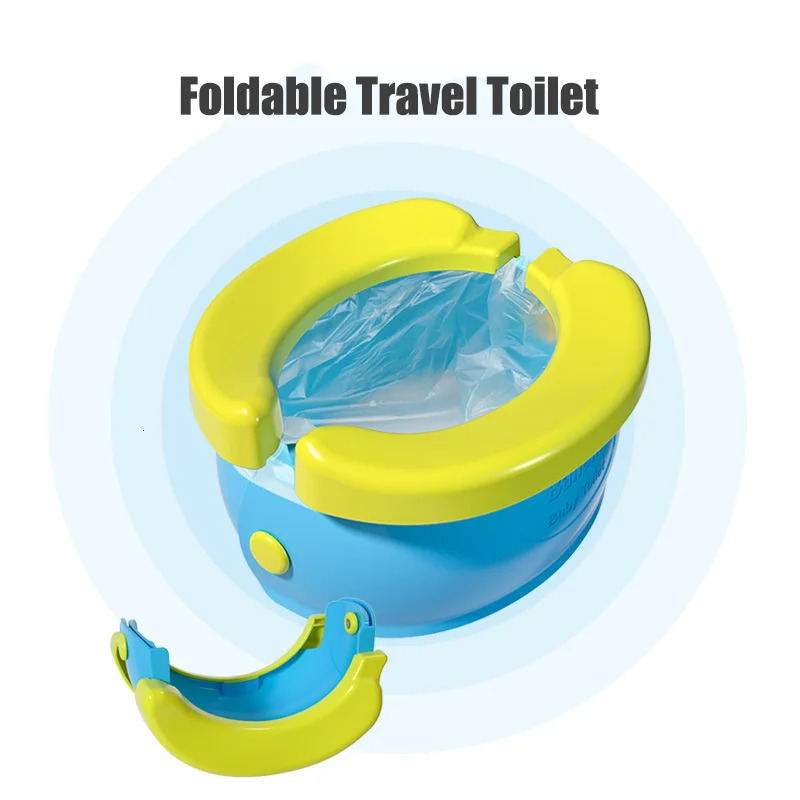 Folding Baby Toilet Pot Squatty Potty Urinal for Children Baby Pot Child Toilet Portable Travel Potty Child Potty Training Seat 231221