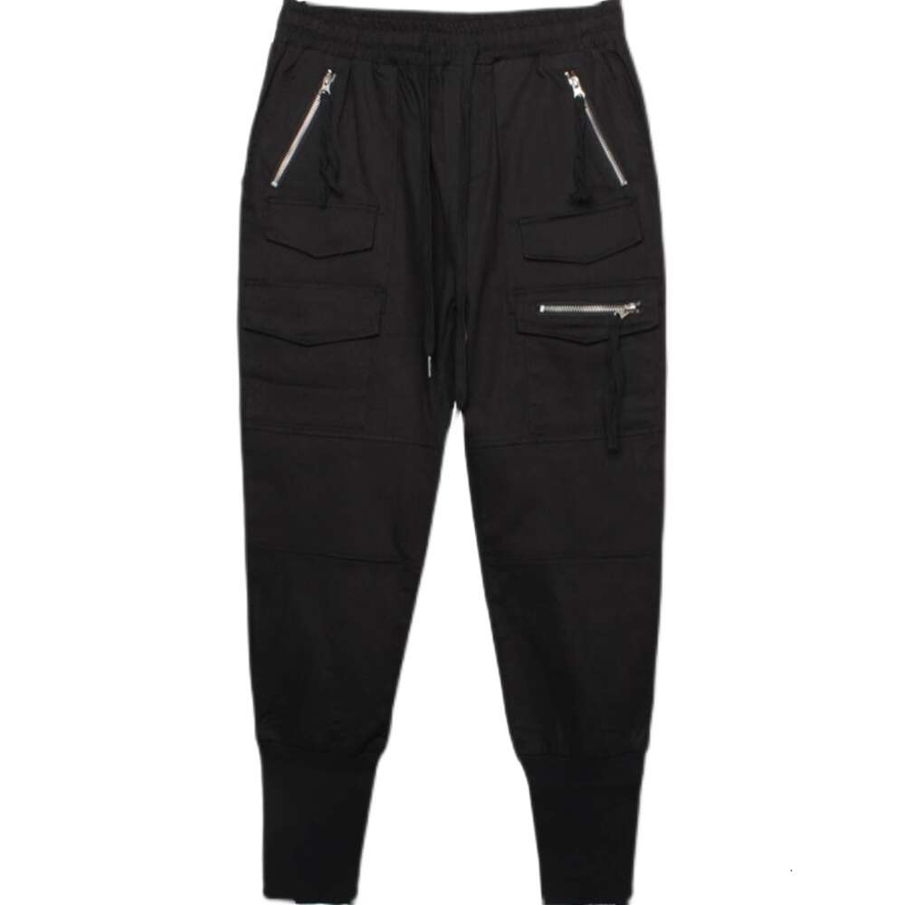 Haroun Male Beam Function the Feet Pocket Zipper Leisure Tooling Boots Pants