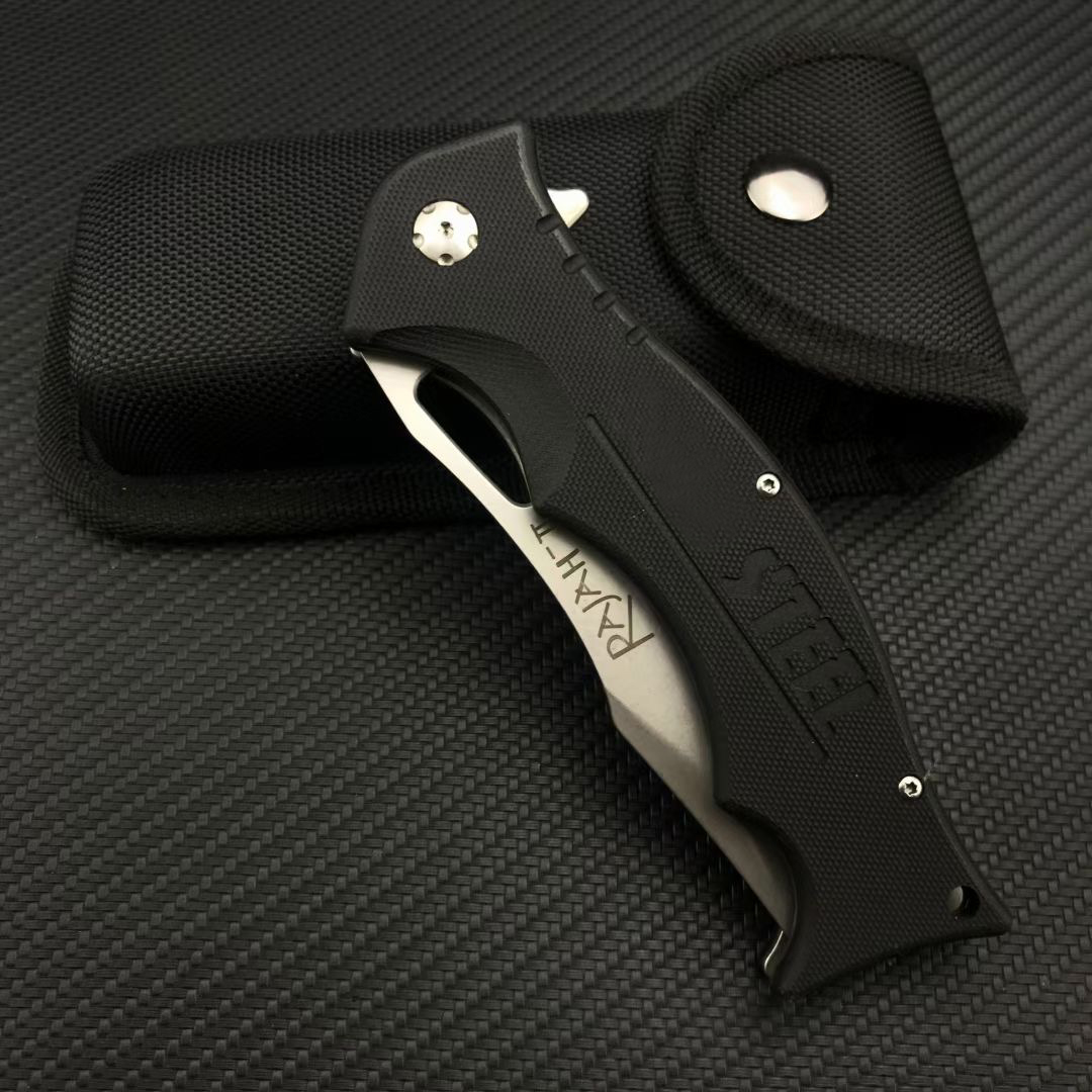RAH II Tactical Folding Colst dog leg Outdoor Survival Rescue Pocket Military Utility 17T KOBUN Knife