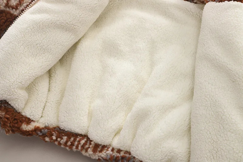 Boys Warm Coats Winter Children Thick Velvet Jackets For Baby Girls Cotton Outerwear Kids Outdoors Clothes Tops Toddler 5 Years 231220