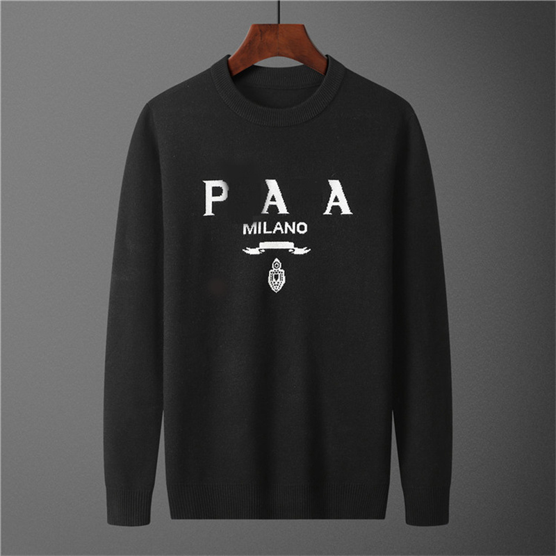 Designer Brand Men's Sweaters 100% Cotton Long Sleeve Pullovers for Mens Womens Classic Striped Plain Sweatshirts Autumn Winter Warm Comfortable Jumpers m-3xl. #90