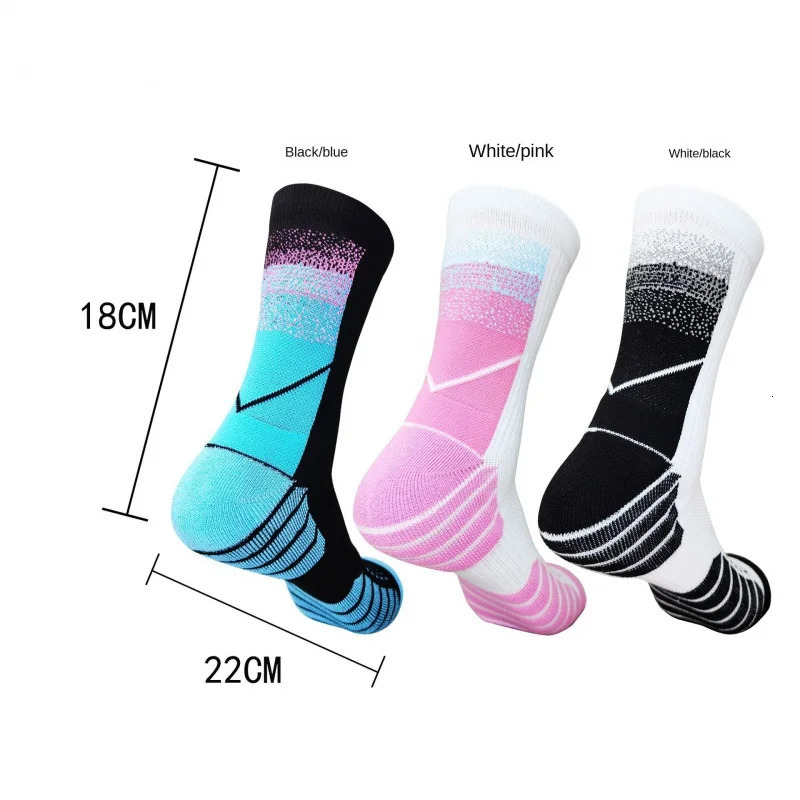 Basketball Socks Summer MidCalf Length and Breathable Sweat Absorb Sport Casual NonSlip Elite Men Women 231220