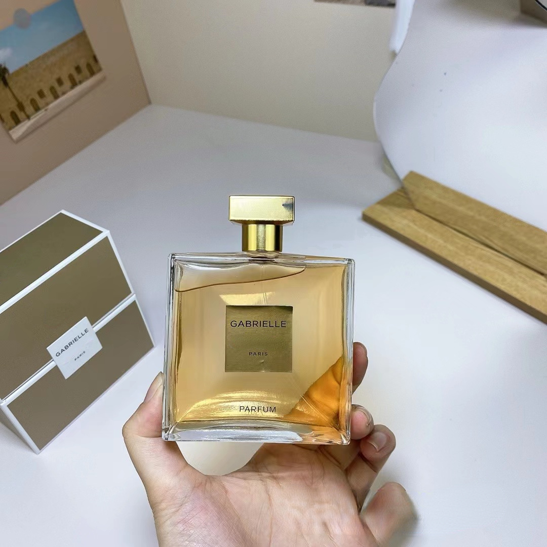 Popular Female Designer Wooden Box Essence Gabriel Glass Spray Wood Oriental Durable Natural Deodorant ML Perfume