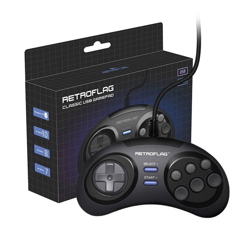 Retroflag SUPERPi Classic Wired USB Gamepad Game Gaming Game Accessories Controller for Raspberry Pi Windows Switch J Pad 231220