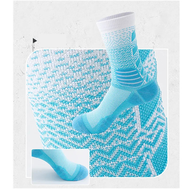 Mens Basketball Tennis High Socks Fitness Soccer Accessories Cycling Football Running Antiskid Racing Climbing For Sports 231220