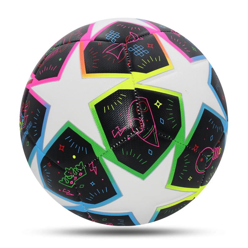 Football Balls Official Size 5 High Quality Soft PU Machinestitched Outdoor Soccer Training Match Team Sports futbol 231220