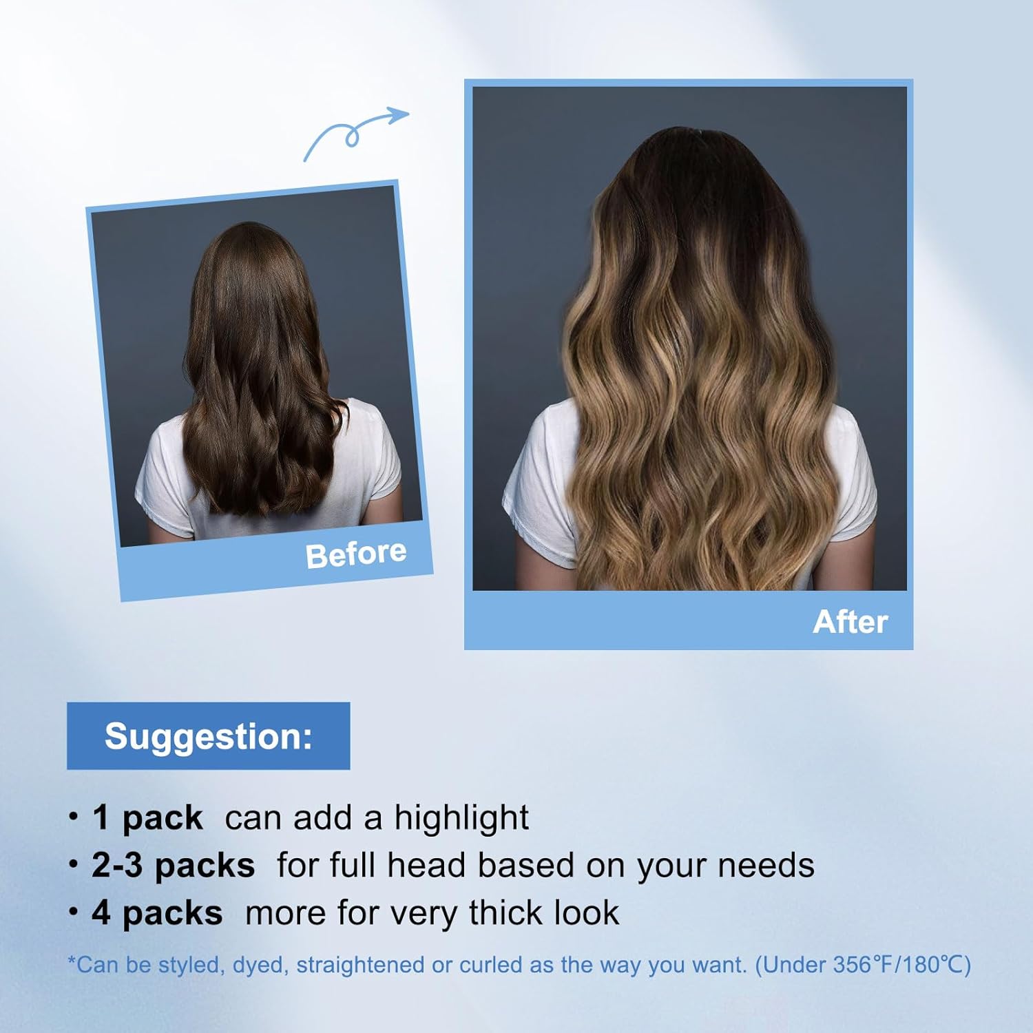 Balayage In Brown Fading To Ash Blonde 22 Inch Double Sided Tape Skin Weft Remy Human Hair Extensions 100G/40Pcs