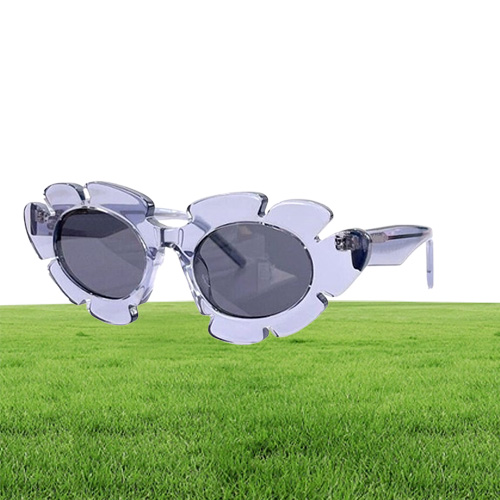 New fashion design sunglasses 40088U special flower shape frame trendy full of personality style outdoor uv400 protection eyewear