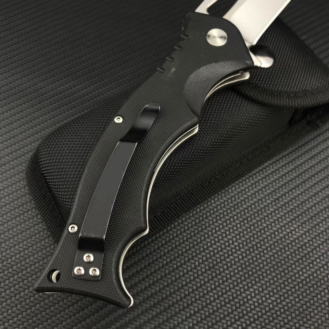 RAH II Tactical Folding Colst dog leg Outdoor Survival Rescue Pocket Military Utility 17T KOBUN Knife