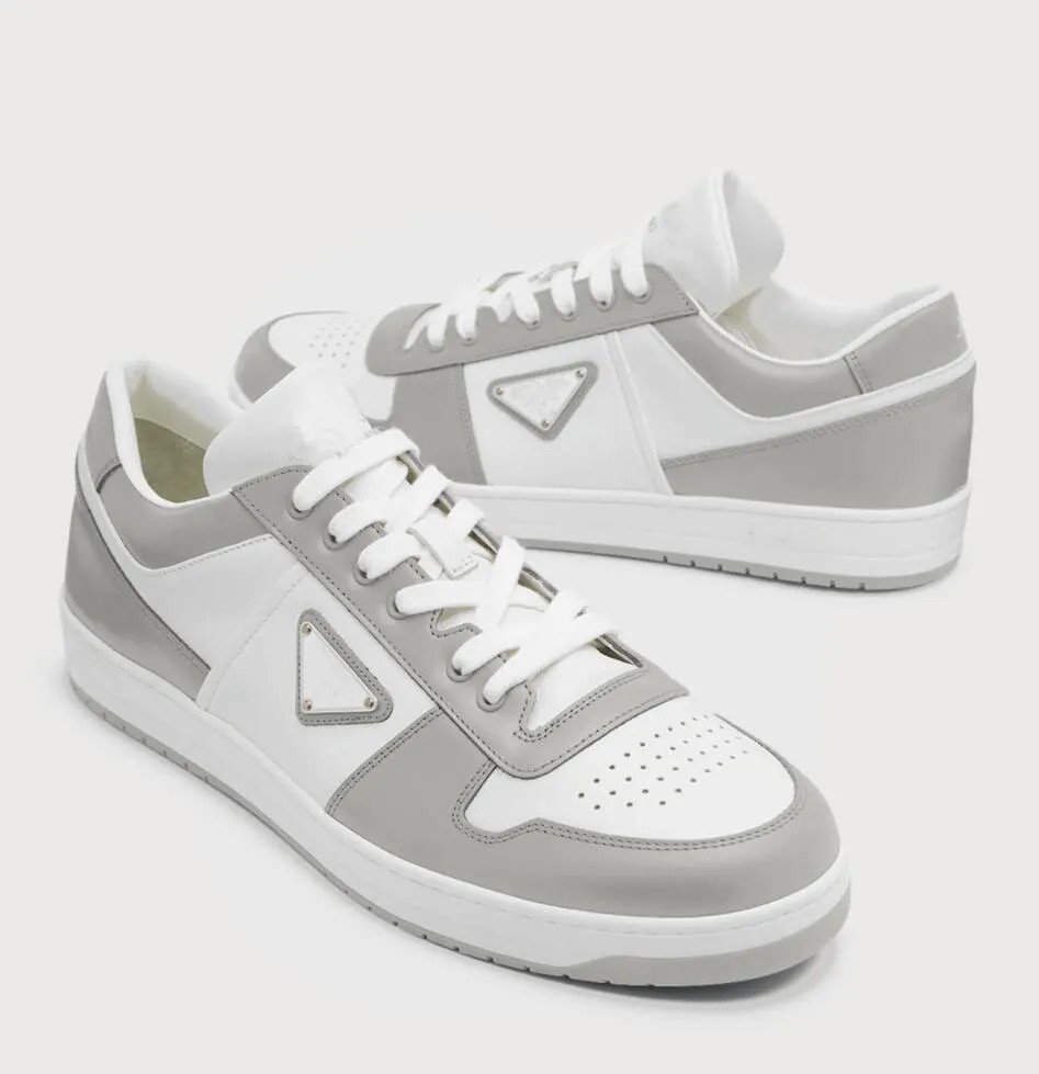 Sports Shoes Famous Brand Sneakers Downtown Split Leather Trainers Rubber Sole Low Top Couple Comfort Skateboard Walking