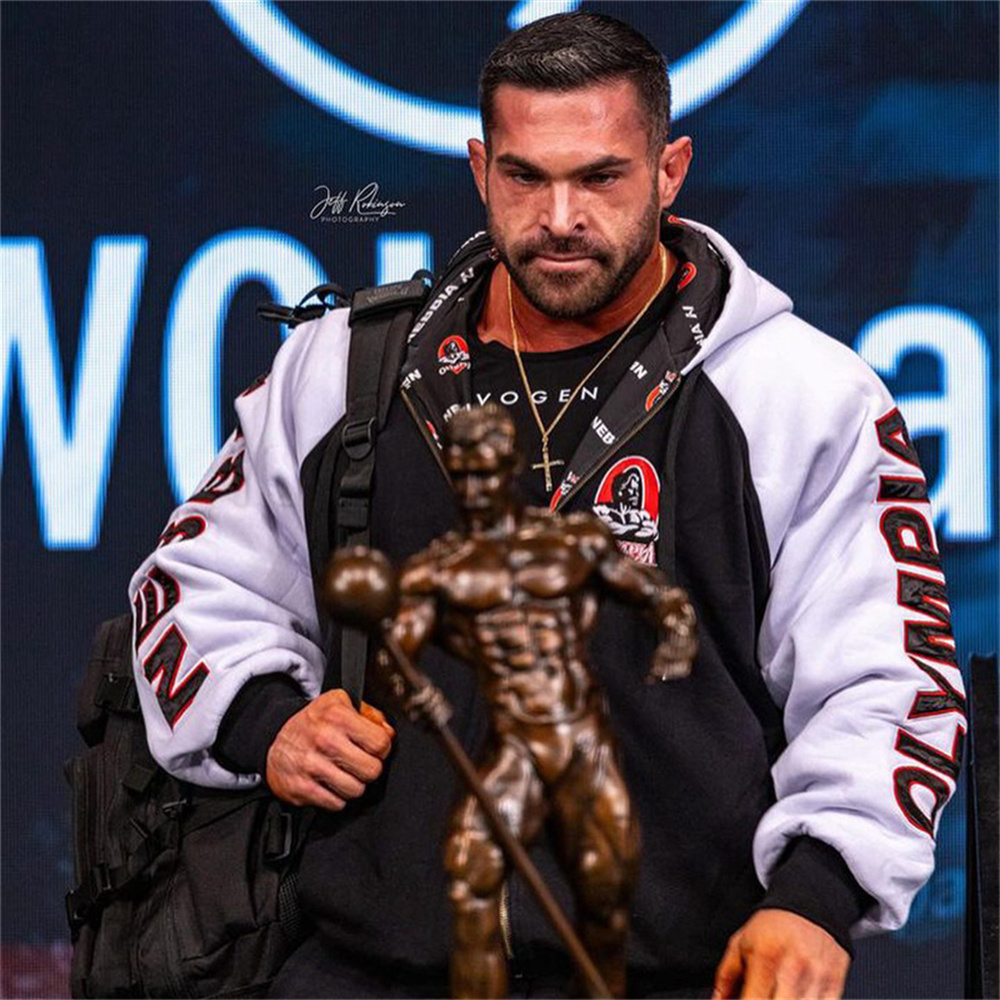 Ifbb Olympia Oversized Hoodies High Quality Olympiad Limited the Captian Men Jacket Gym Bodybuilding Fitness Workout Clothing