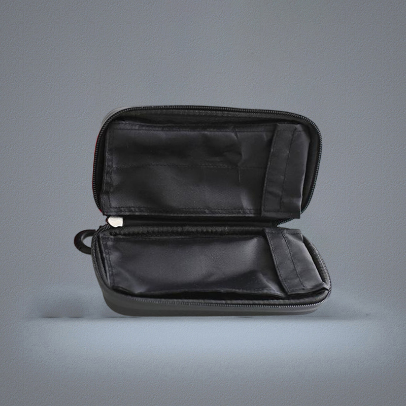 Portable Cooler Bag Diabetic Organizer Medical Travel Case Cooler Pack 2 Ice Pack EVA Material Box Bag